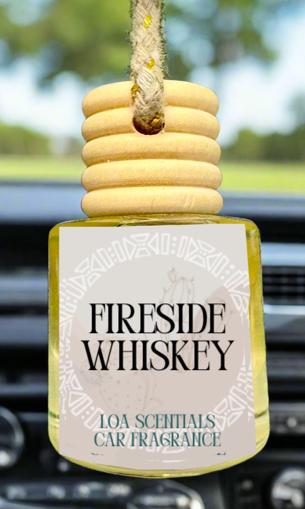 Fireside Whiskey - Car Fragrance Diffuser