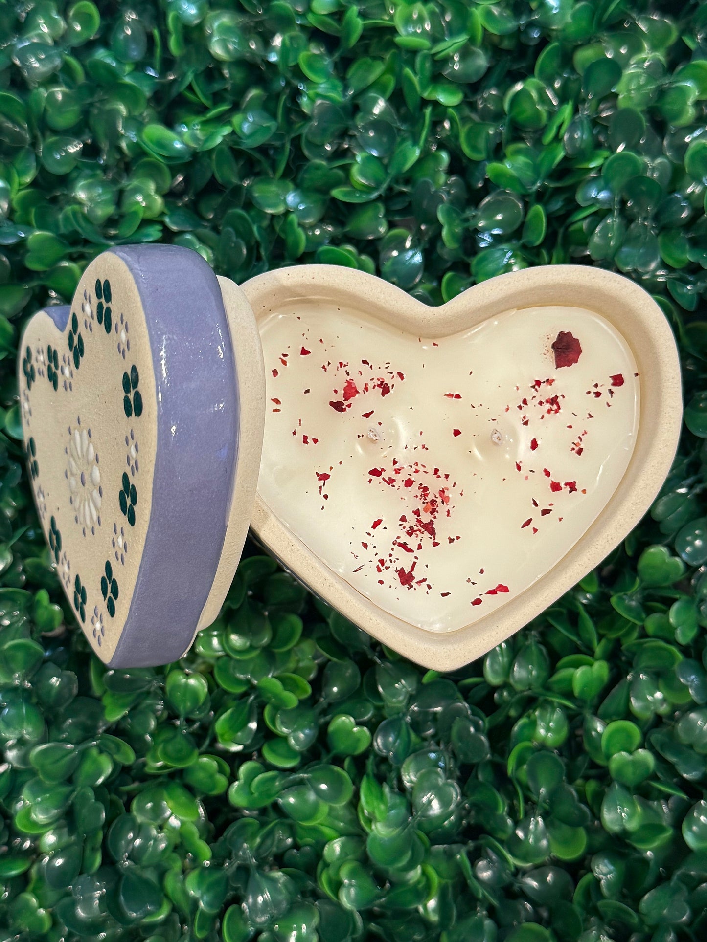 Corazon Alhajero Candle (Lilac)