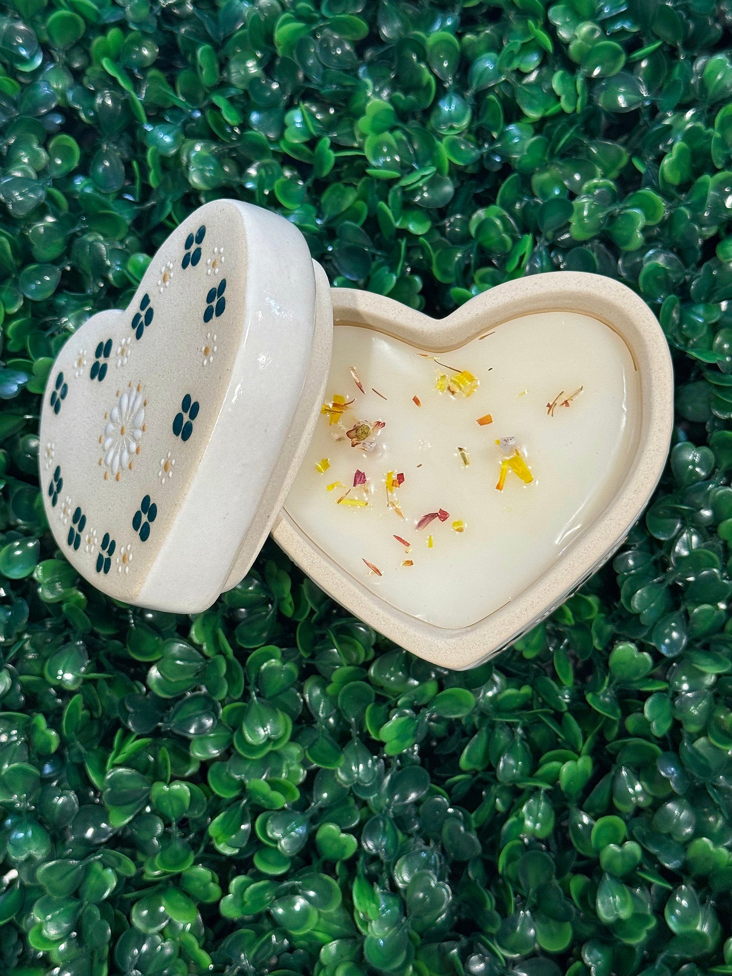 Corazon Alhajero Candle (Blanco)