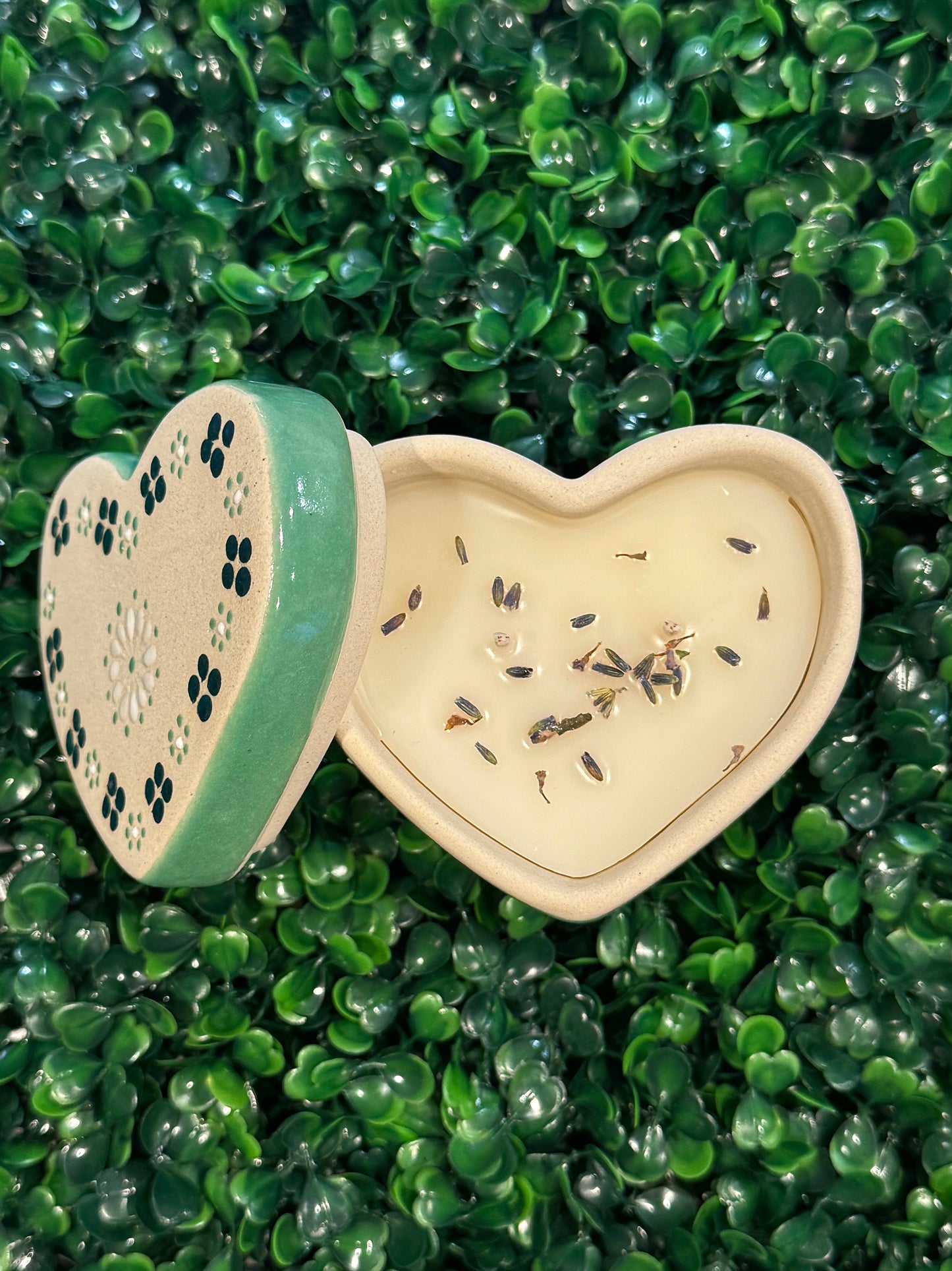 Corazon Alhajero Candle (Verde)