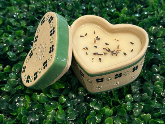 Corazon Alhajero Candle (Verde)