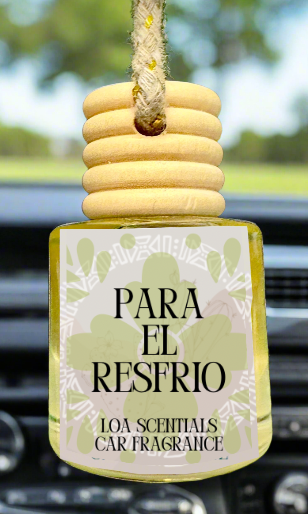 Para El Resfrío - Car Fragrance Diffuser