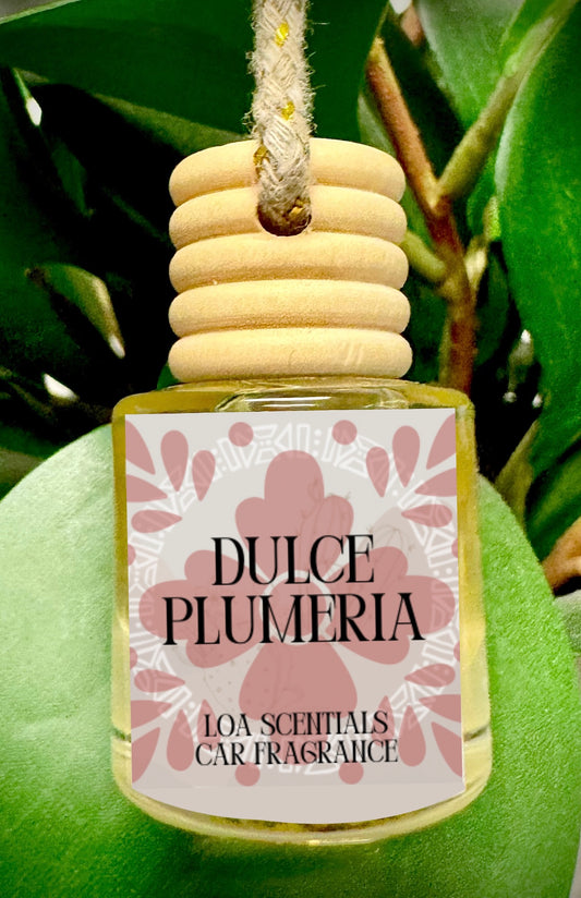 Dulce Plumeria - Car Fragrance Diffuser