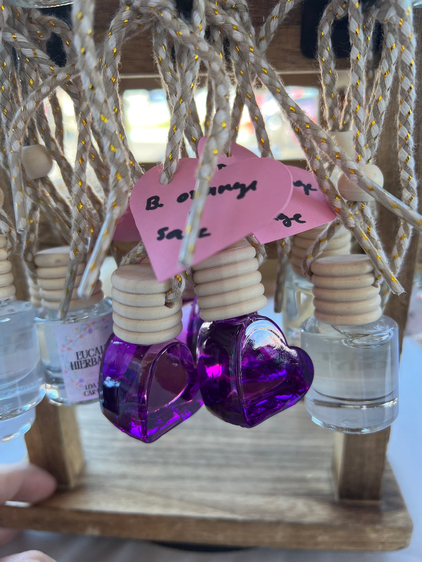 Heart Shaped Car Fragrance Diffusers